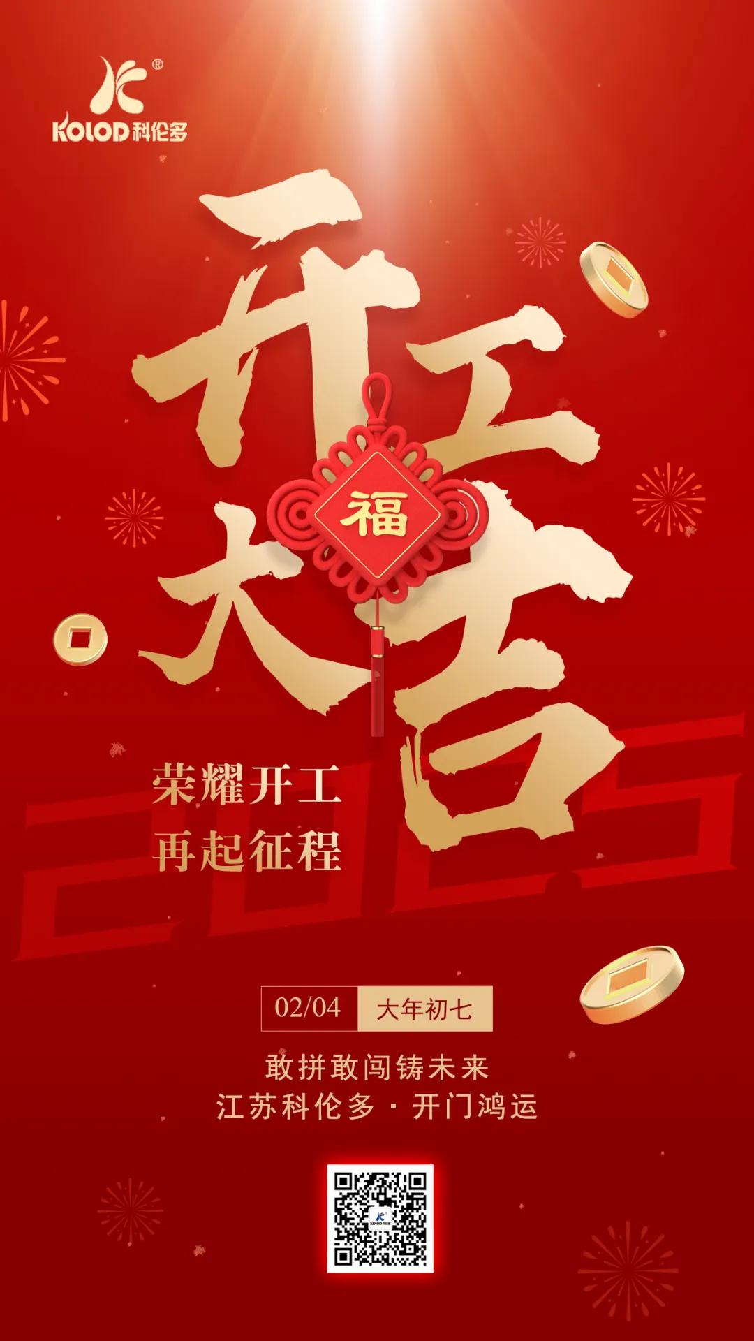 榮耀開工 再起征程 | 江蘇科倫多2025年開工大吉！